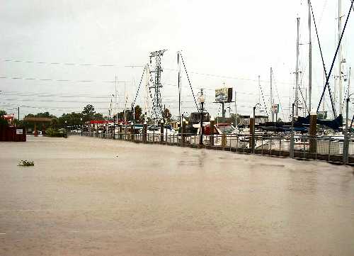 marina flooding