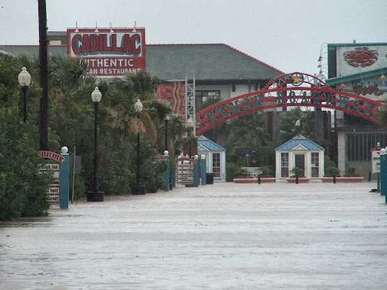 marina flooding