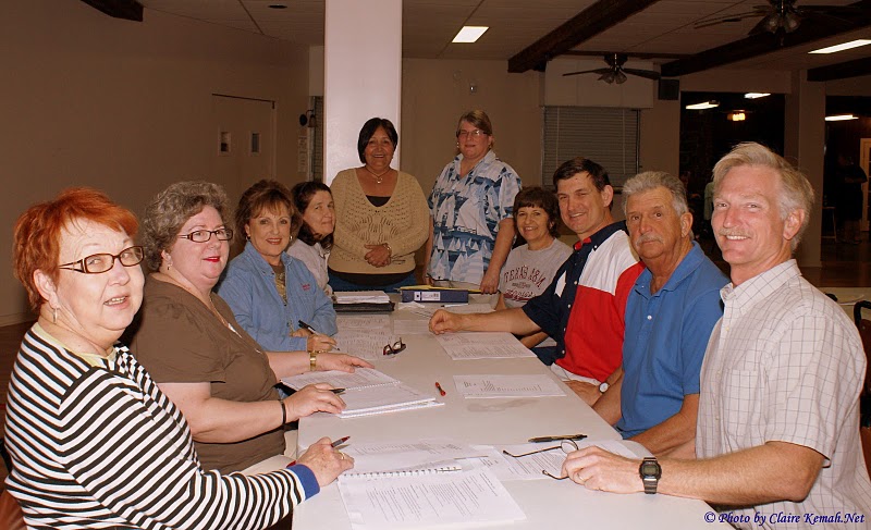 he 2011 Blessing of the Fleet Committee meeting at the Elks Lodge in Kemah, TX