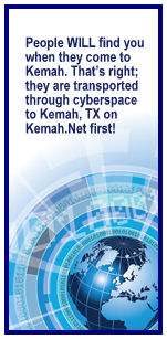 people WILL find you when they first come to Kemah. That’s right; they are transported through cyberspace to Kemah, TX on Kemah.Net first.