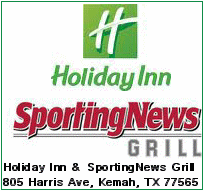 Holiday Inn &  SportingNews Grill, 805 Harris Ave, Kemah, TX 77565 281-334-0001