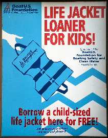 Life Jacket Loaner Programe for Kids