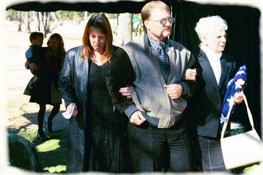 Great-grandchildren David and Victoria Reimondo   Granddaughter Tracy, Husband Craig Reimondo and Widow Jean