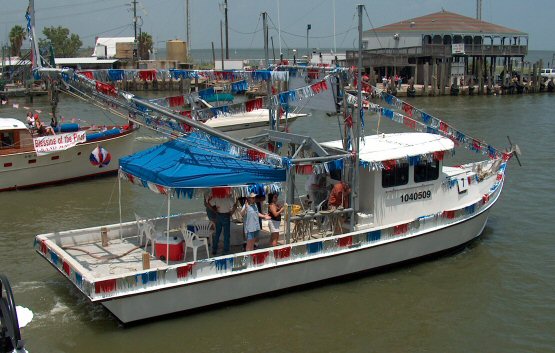 Image from the 2003 Blessing of the Fleet