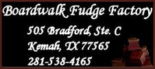 BOAEDWALK FUDGE FACTORY Voted one of the top ten Fudge Shops in the nation