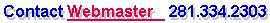 Contact Webmaster    281.334.2303