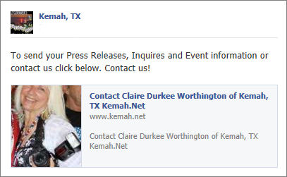 To
                  send your Press Releases, Inquires and Event
                  information or contact me click below