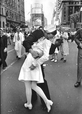 Kissing Sailor