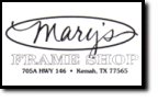marys frame shop