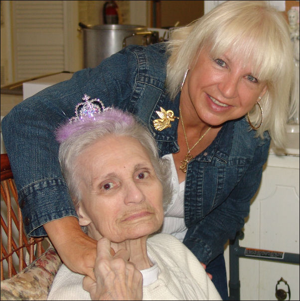 Jean Durkee and Daughter Claire on Jeans Birthday Nov 2, 2007