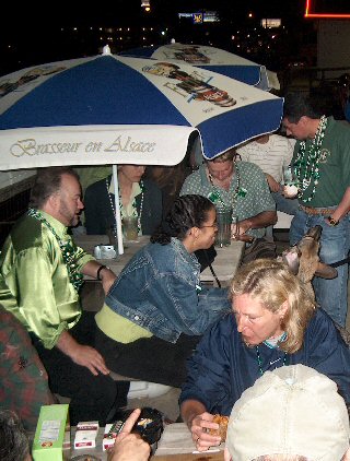 St. Patrick's day revelers at molly's Pub!