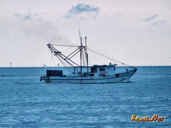 Shrip Boat at dawn