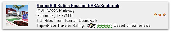SpringHill Suites Houston
                                      NASA/Seabrook