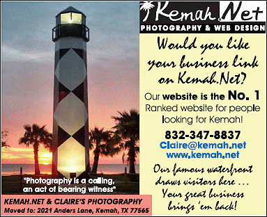 Would you like your business link on Kemah.Net? our website is the No. 1 ranked website for people looking for Kemah. Our famouse waterfront draws visitors here. Your great business brings them back!
